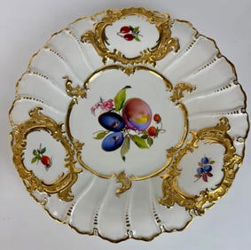 LARGE MEISSEN PLATE