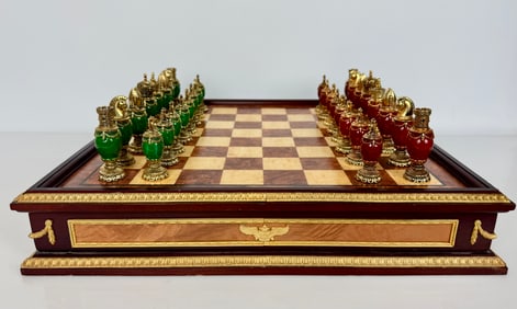 IMPERIAL FABERGE CHESS SET