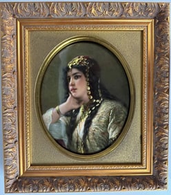 19TH C. BERLIN KPM PORCELAIN PLAQUE