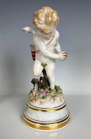 19TH C. MEISSEN CHERUB