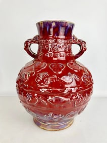 A GOOD JAPANESE PORCELAIN VASE