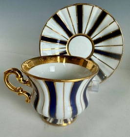 19TH C. MEISSEN CUP AND SAUCER