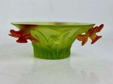 DAUM PATE DE VERRE SMALL BOWL