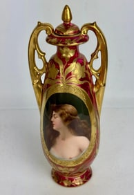 ROYAL VIENNA PORCELAIN VASE