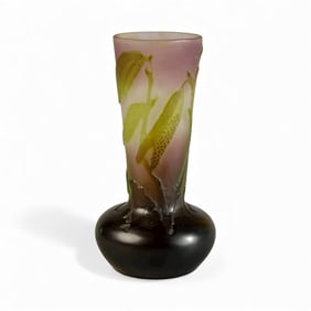 SIGNED GALLE VASE CIRCA 1900