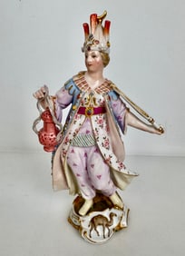 19TH C. MEISSEN FIGURE