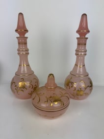 GILY OPALINE GLASS TRIO