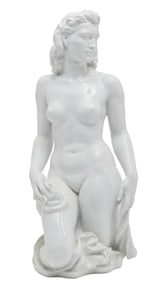 LARGE MEISSEN FIGURE BY ROBERT ULLMAN