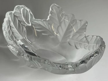 SIGNED LALIQUE BOWL