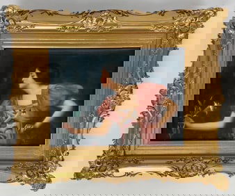 BERLIN KPM PORCELAIN PLAQUE