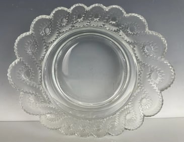 SIGNED LALIQUE DISH