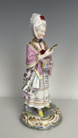 19TH C. ROYAL VIENNA PORCELAIN FIGURE