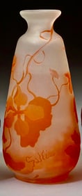 GALLE CAMEO GLASS VASE