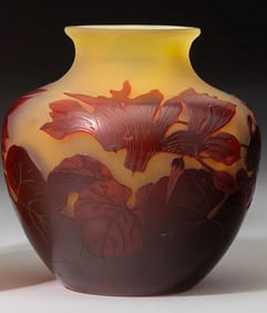 GALLE CAMEO GLASS VASE