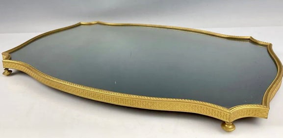 LARGE DORE BRONZE PLATEAU