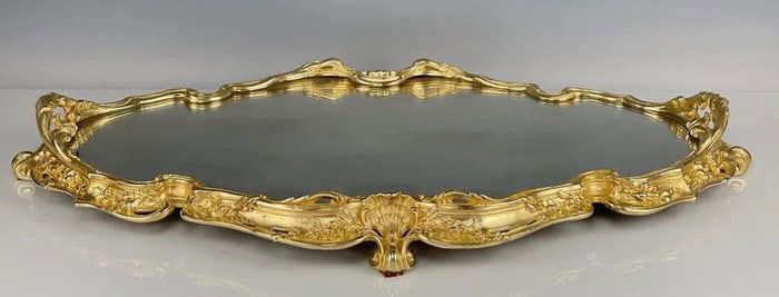 CHRISTOFEL GILT BRONZE PLATEAU