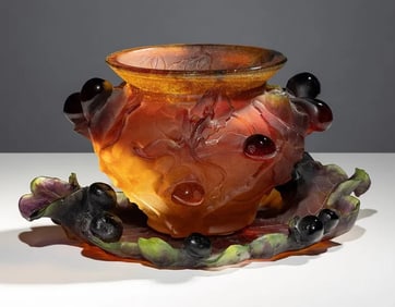 DAUM PATE DE VERRE SET