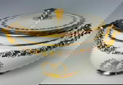 LOUIS PHILLIPE SEVRES PORCELAIN TUREEN 1836