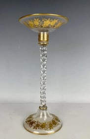 LARGE MOSER CANDLE HOLDER