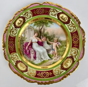 ROYAL VIENNA PLATE