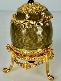 FABERGE STYLE ENAMEL EGG