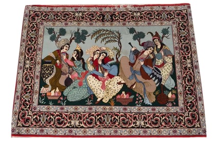 ISPHAHAN PICTORIAL RUG
