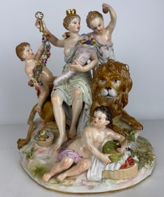 19TH C. MEISSEN GROUP