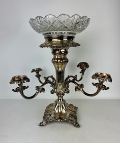 LARGE SILVER PLATED CENTERPIECE