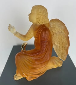 DAUM PATE DE VERRE ANGEL GABRIEL