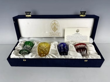IMPERIAL FABERGE NAZDROVYE VODKA SET