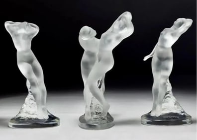 LALIQUE TRIO DANCERS