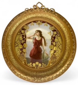 ART NOUVEAU ROYAL VIENNA PLATE