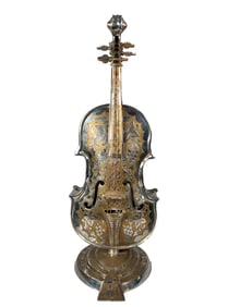 SILVER AND GOLD PLATED MUSIC BOX