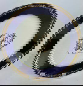 19TH C. IMPERIAL SEVRES PLATE