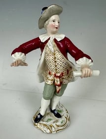 19TH C. MEISSEN FIGURE