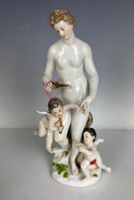 19TH C. MEISSEN GROUP