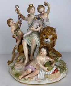 19TH C. MEISSEN GROUP