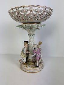 MEISSEN MARRY GO ROUND CENTERPIECE