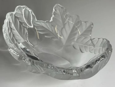 SIGNED LALIQUE BOWL