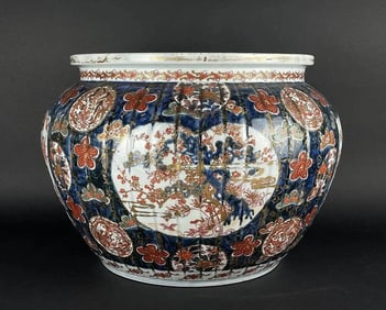 A LARGE 19TH C. EMARI BOWL