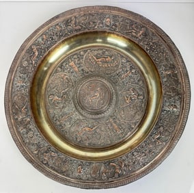 ANTIQUE ELKINGTON SILVER PLATED PLATTER