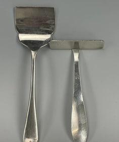 2STERLING SILVER ITEMS BY ATKINSON BROS ENGLAND
