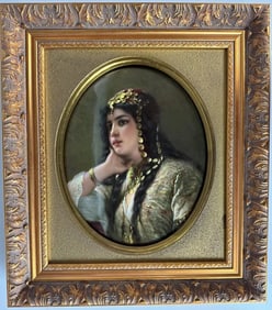 19TH C. BERLIN KPM PORCELAIN PLAQUE