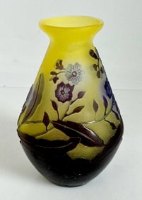 GALLE GLASS VASE