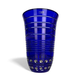 ALARGE ST. LOUIS CRYSTAL VASE