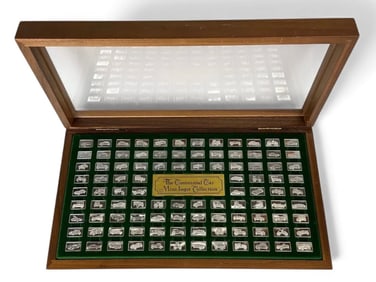THE CENTENNIAL CAR STERLING INGOT COLLECTION