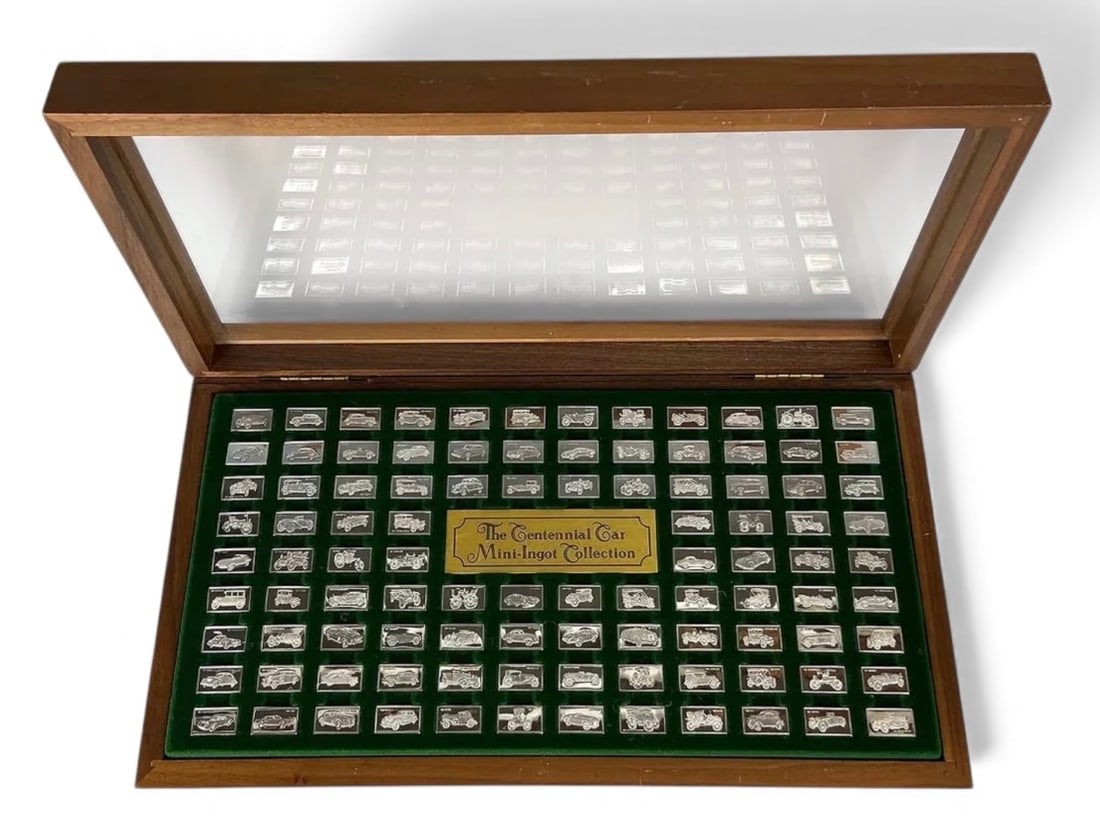 THE CENTENNIAL CAR STERLING INGOT COLLECTION (1 of 4)