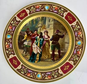 ROYAL VIENNA PLATE