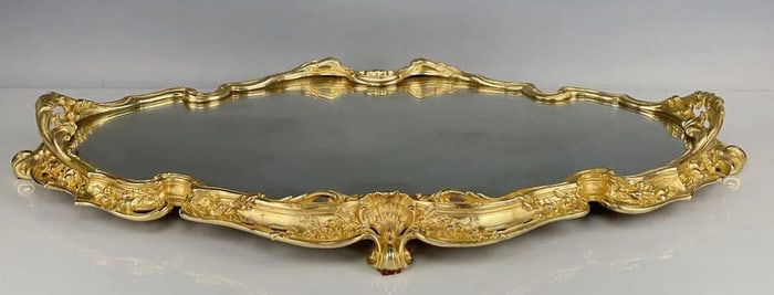 CHRISTOFEL GILT BRONZE PLATEAU