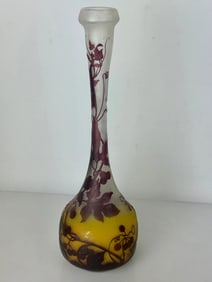 A LARGE GALLE VASE